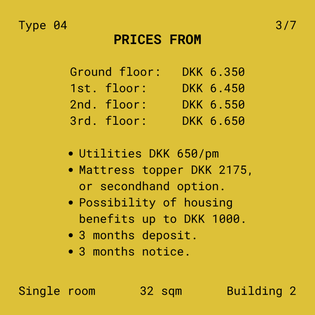 Student Housing single room prices